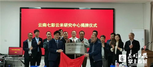 云天化與省農科院成立云南七彩云米研究中心